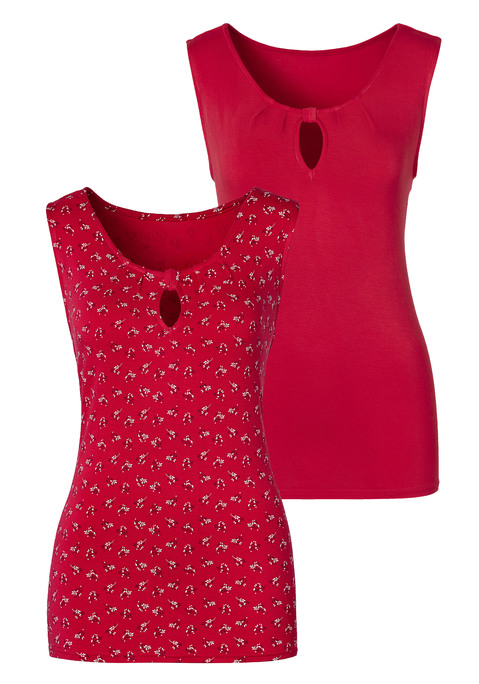 Bild: Shirttop von LASCANA: 95% Viskose, 5% Elasthan