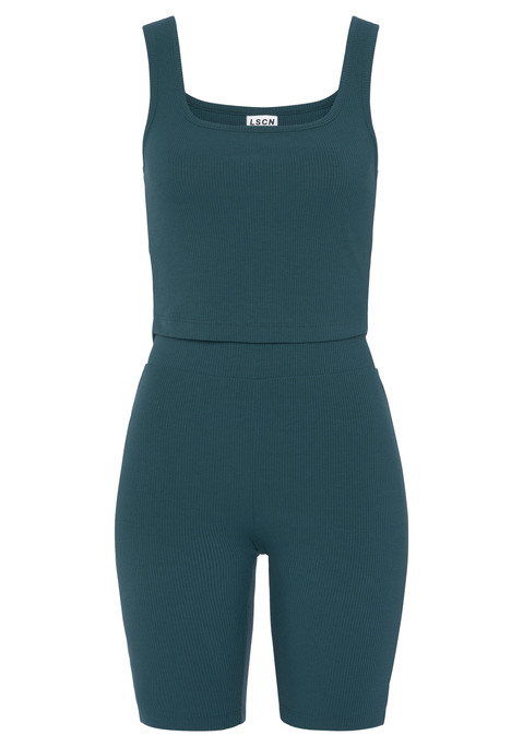 Bild: Shorty von LASCANA: Sportset von Lascana- bestehend aus Top und Radlerhose