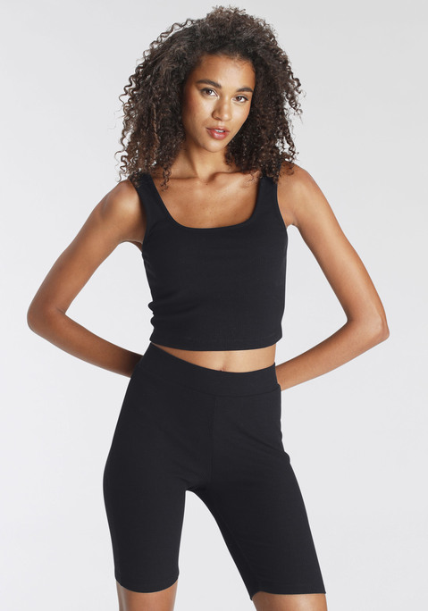 Bild: Shorty von LASCANA: Sportset von Lascana- bestehend aus Top und Radlerhose