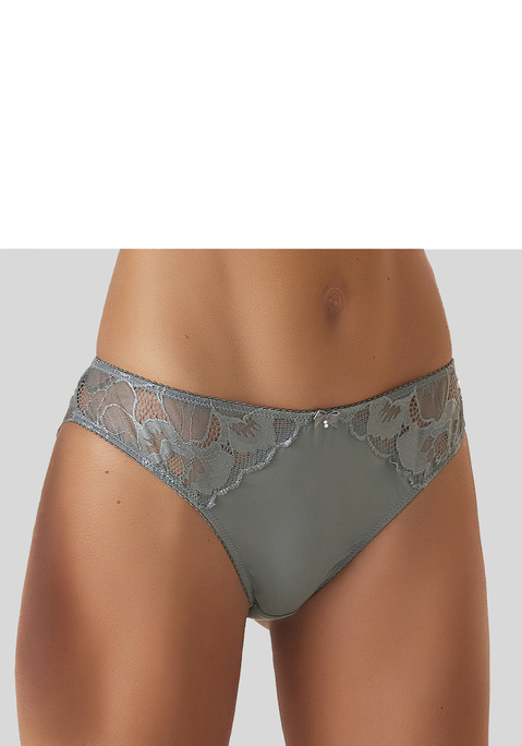 Bild: Slip von LASCANA: Lascana:Slip aus der Wäsche-Serie "Mably". Hinten komplett aus Spitze. Mit Baumwollzwickel. Aus 86% Polyamid, 14% Elasthan.