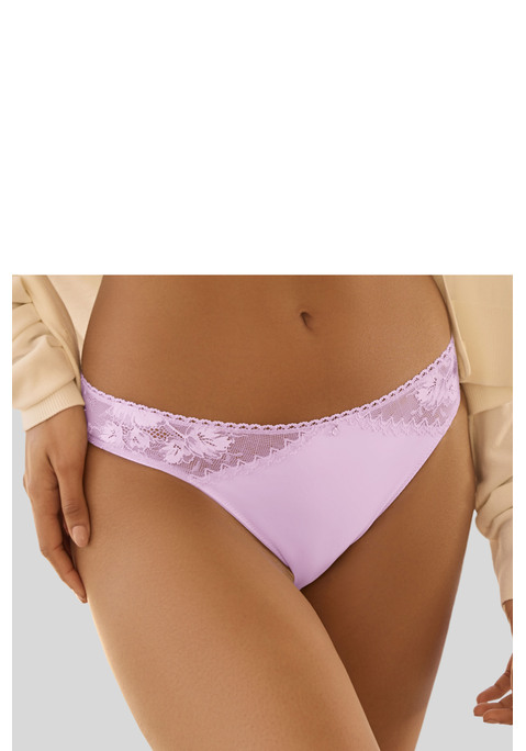 Bild: Slip von LASCANA: Hübscher Slip mit feinem Accessoire in der vorderen Mitte. Aus weichem Microtouch-Material mit hübschen Spitzeneinsätzen. Mit eingearbeitetem Baumwollzwickel. Passende BHs aus der gleichen Serie erhältlich. Mit Liebe & Leidenschaft in Hamburg kreiert. Obermaterial: 82% Polyamid TACTEL®, 18% Elasthan LYCRA®.