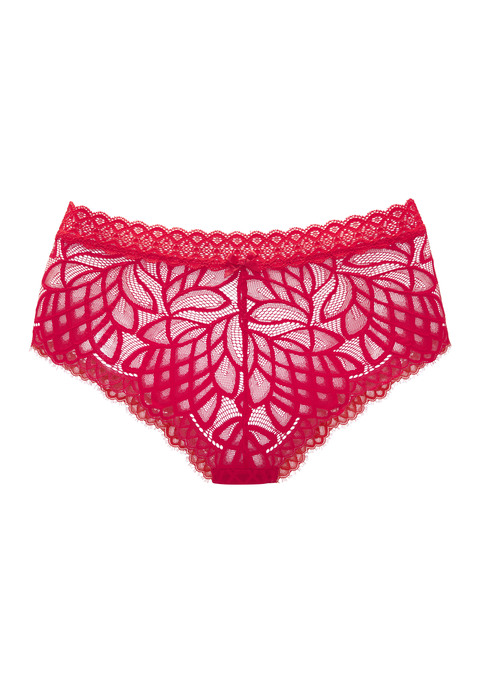 Bild: Slip von LASCANA: Femininer Slip anteilig aus recyceltem Material. Rundherum aus dezent transparenter Spitze. Mit eingearbeitetem Baumwollzwickel. Passende BH's aus der gleichen Serie erhältlich. Mit Liebe & Leidenschaft in Hamburg kreiert. Obermaterial: 87% Polyamid, 13% Elasthan.