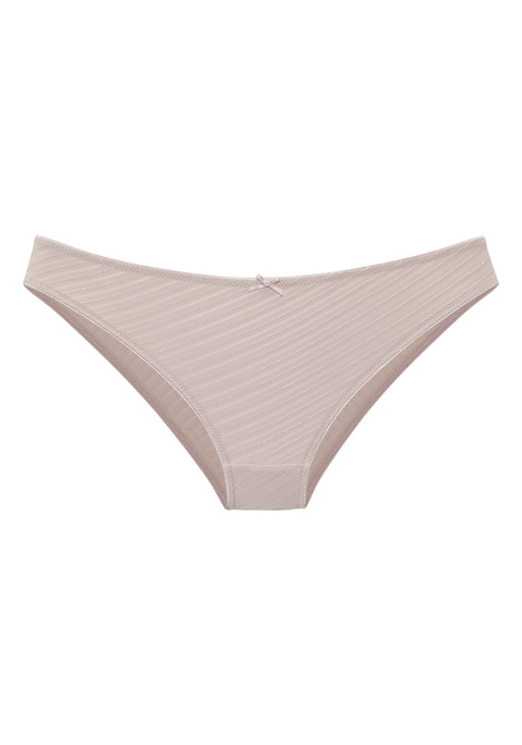 Bild: Slip von LASCANA: Modischer Slip in klassischer Schnittform mit feiner Zierschleife vorne mittig. Aus weichem Microtouch mit filigranem Glanzfaden. Mit feiner Zierschleife vorne mittig. Passende BHs erhältlich, um dein Wäsche-Set zu vervollständigen. Mit Liebe & Leidenschaft in Hamburg kreiert. Aus 84% Polyamid, 16% Elasthan.