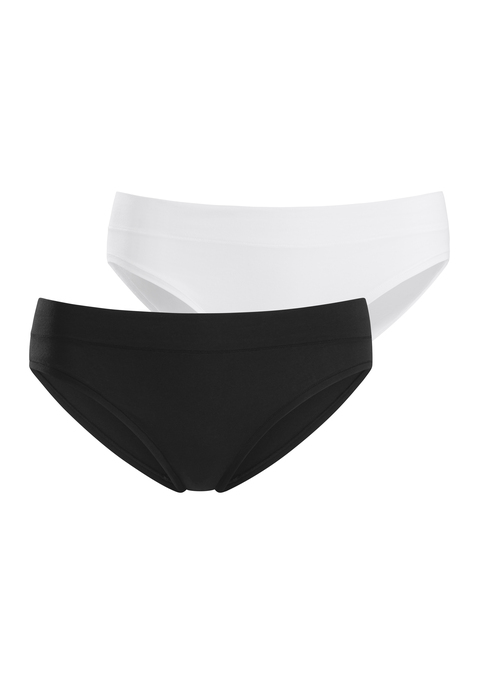 Bild: Slip von LASCANA: Obermaterial: 90% Baumwolle, 10% Elasthan ROICA ™