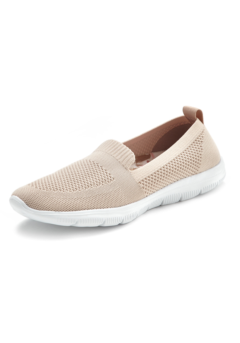 LASCANA Slipper Damen beige-rosé-apricot Gr.38