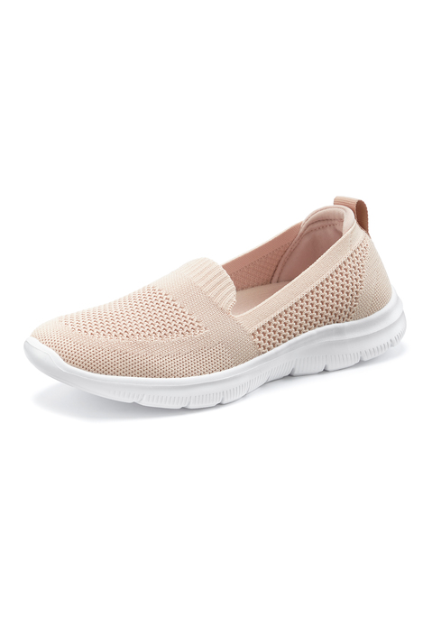 LASCANA Slipper Damen beige-rosé-apricot Gr.41