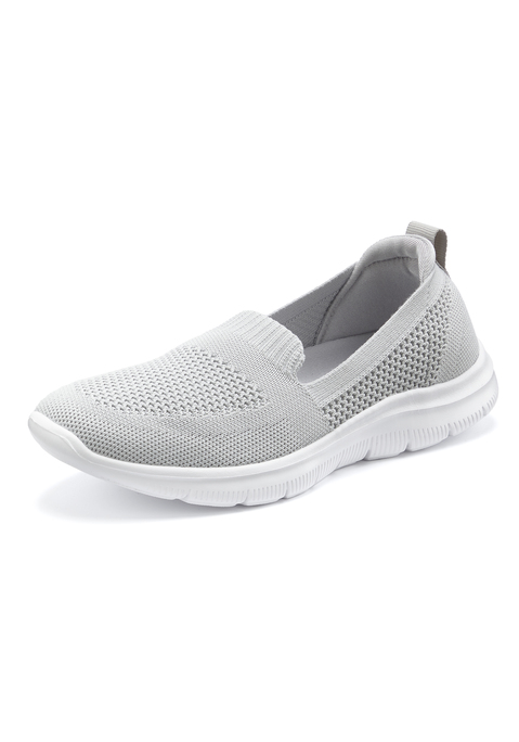 Bild: Slipper von LASCANA: Slipper VEGAN von LASCANA. Mit herausnehmbarer Innensohle. Für lose Einlagen geeignet. Obermaterial, Futter und Decksohle aus Textil. Laufsohle aus Synthetik.