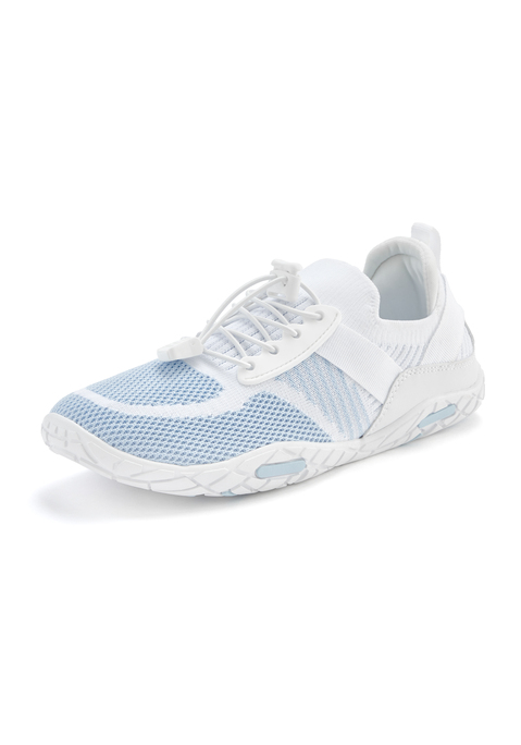 LASCANA Sneaker Damen weiß/hellblau Gr.41