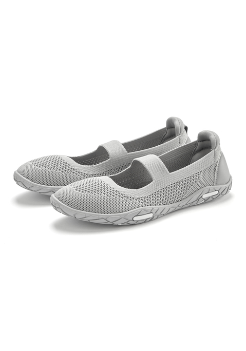 Bild: Sneaker Ballerinas von LASCANA: Ballerina mit ultraleichter und flexibler Sohle VEGAN von LASCANA. Obermaterial, Futter und Decksohle aus Textil. Laufsohle aus Synthetik.