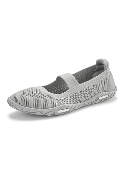 Bild: Sneaker Ballerinas von LASCANA: Ballerina mit ultraleichter und flexibler Sohle VEGAN von LASCANA. Obermaterial, Futter und Decksohle aus Textil. Laufsohle aus Synthetik.
