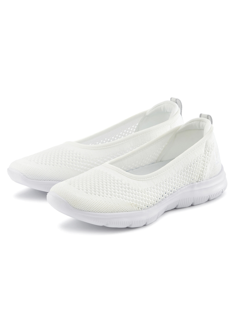 Bild: Sneaker Ballerinas von LASCANA: Ballerina VEGAN von LASCANA. Obermaterial, Futter und Decksohle aus Textil. Laufsohle aus Synthetik.