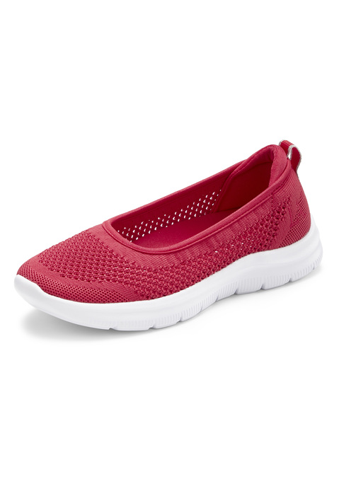 Bild: Sneaker Ballerinas von LASCANA: Ballerina VEGAN von LASCANA. Obermaterial, Futter und Decksohle aus Textil. Laufsohle aus Synthetik.