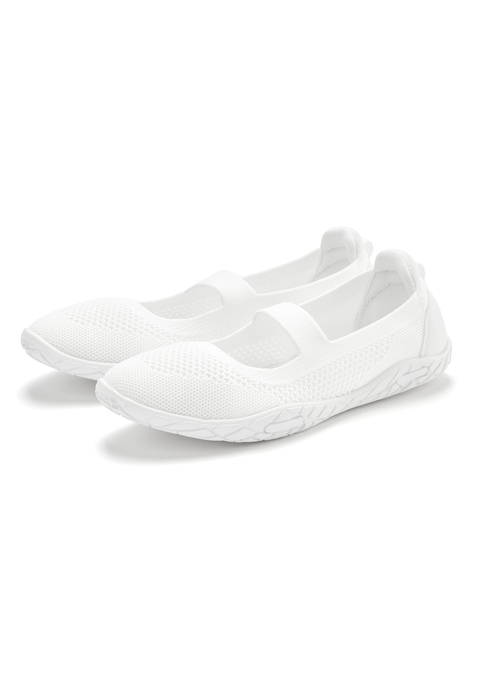 Bild: Sneaker Ballerinas von LASCANA: Ballerina mit ultraleichter und flexibler Sohle VEGAN von LASCANA. Obermaterial, Futter und Decksohle aus Textil. Laufsohle aus Synthetik.