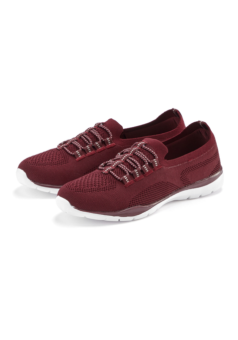 Bild: Sneaker von LASCANA: Slipper VEGAN von LASCANA. Obermaterial, Futter und Decksohle aus Textil. Laufsohle aus Synthetik.