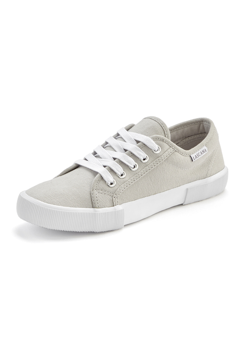 Bild: Sneaker von LASCANA: Sneaker aus Textil VEGAN von LASCANA. Klassischer und zeitloser Style. Weiche und bequeme Innensohle. Obermaterial, Futter und Decksohle aus Textil, Laufsohle aus Synthetik.