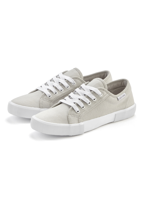 Bild: Sneaker von LASCANA: Sneaker aus Textil VEGAN von LASCANA. Klassischer und zeitloser Style. Weiche und bequeme Innensohle. Obermaterial, Futter und Decksohle aus Textil, Laufsohle aus Synthetik.