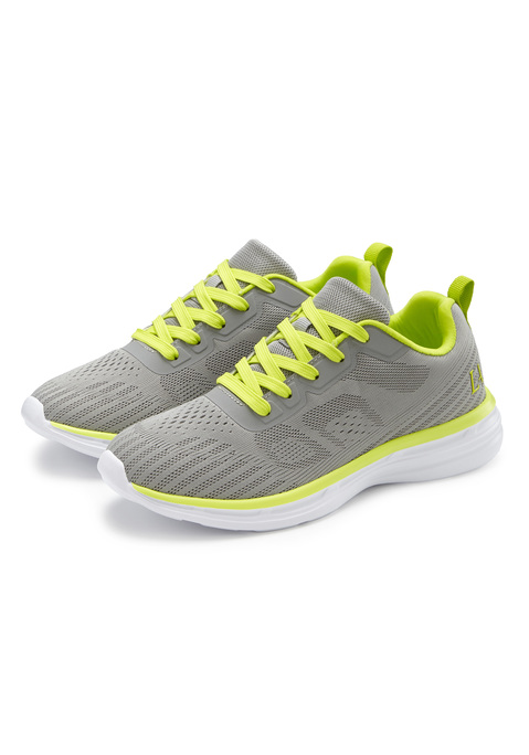 Bild: Sneaker von LASCANA: Sportlicher Sneaker von Lascana. Mit herausnehmbarer Innensohle, optimal für lose Einlagen. Lässt sich ideal zu Shorts, Leggings, Jeans oder Kleidern kombinieren. Gefertigt aus strapazierfähigem Textil.