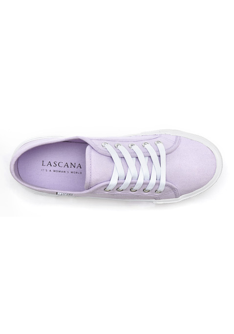 Bild: Sneaker von LASCANA: Sneaker aus Textil VEGAN von LASCANA. Klassischer und zeitloser Style. Weiche und bequeme Innensohle. Obermaterial, Futter und Decksohle aus Textil, Laufsohle aus Synthetik.