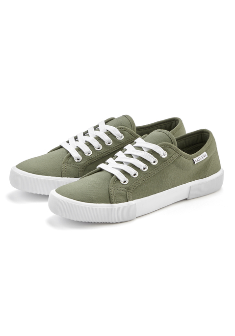 Bild: Sneaker von LASCANA: Sneaker aus Textil VEGAN von LASCANA. Klassischer und zeitloser Style. Weiche und bequeme Innensohle. Obermaterial, Futter und Decksohle aus Textil, Laufsohle aus Synthetik.