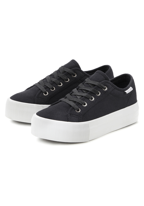 Bild: Sneaker von LASCANA: Sneaker aus Textil mit Plateausohle VEGAN von LASCANA. Rundet jedes Urlaubsoutfit ab. Weiche und bequeme Innensohle. Obermaterial, Futter und Decksohle aus Textil, Laufsohle aus Synthetik. Plateauhöhe 3,5 cm.