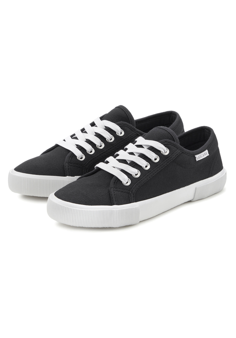 Bild: Sneaker von LASCANA: Sneaker aus Textil VEGAN von LASCANA. Klassischer und zeitloser Style. Weiche und bequeme Innensohle. Obermaterial, Futter und Decksohle aus Textil, Laufsohle aus Synthetik.