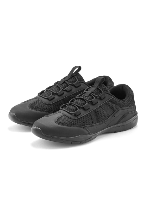 Bild: Sneaker von LASCANA: Sneaker mit elastischen Schnürbändern VEGAN von LASCANA. Obermaterial aus Lederimitat und Textil. Futter und Decksohle aus Textil. Laufsohle aus Synthetik.