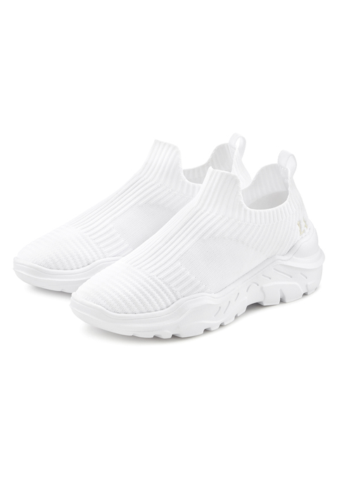 Bild: Sneaker von LASCANA: Sneaker im sportiven Look VEGAN von LASCANA. Obermaterial, Futter und Decksohle aus Textil. Laufsohle aus Synthetik.