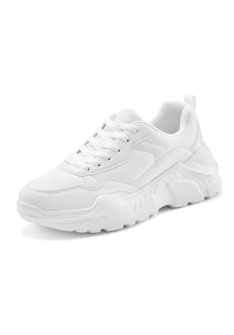 Bild: Sneaker von LASCANA: Sneaker im sportiven Look VEGAN von LASCANA. Obermaterial aus Textil und Lederimitat, Futter und Decksohle aus Textil. Laufsohle aus Synthetik.