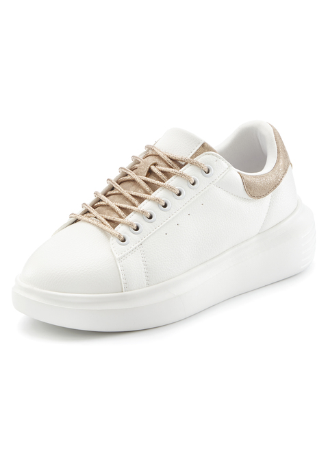 Bild: Sneaker von LASCANA: Sneaker VEGAN von LASCANA. Obermaterial aus Lederimitat. Futter und Decksohle aus Textil. Laufsohle aus Synthetik.