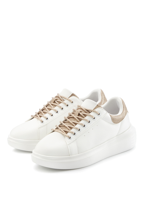 Bild: Sneaker von LASCANA: Sneaker VEGAN von LASCANA. Obermaterial aus Lederimitat. Futter und Decksohle aus Textil. Laufsohle aus Synthetik.