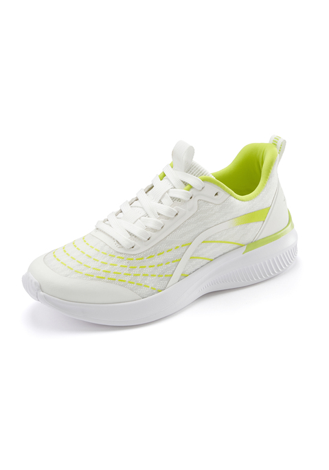 Bild: Sneaker von LASCANA: Sportliche Sneaker von Lascana. Besonders leicht und flexibel. Schnürung. Zuglaschen an Ferse und Zunge. Mit herausnehmbarer Innensohle, für lose Einlagen geeignet. Obermaterial, Futter und Decksohle aus Textil. Laufsohle aus Synthetik.