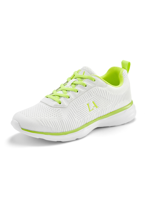 Bild: Sneaker von LASCANA: Sneaker im sportiven Look VEGAN von LASCANA. Obermaterial aus Textil und Lederimitat. Futter und Decksohle aus Textil. Laufsohle aus Synthetik.