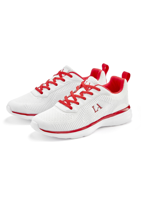 Bild: Sneaker von LASCANA: Sneaker im sportiven Look VEGAN von LASCANA. Obermaterial aus Textil und Lederimitat. Futter und Decksohle aus Textil. Laufsohle aus Synthetik.