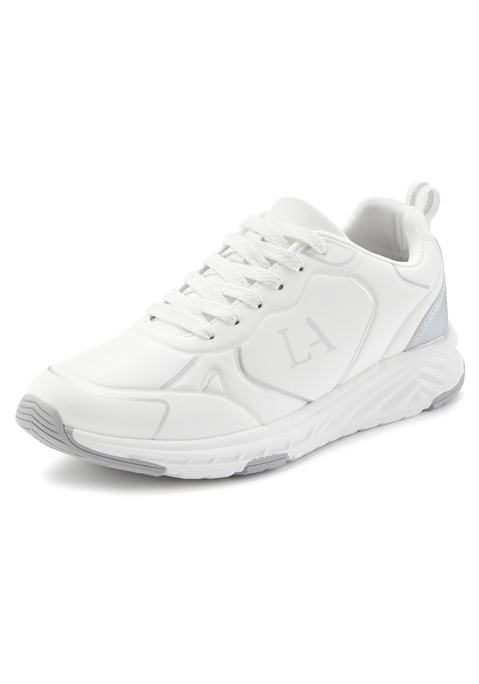 Bild: Sneaker von LASCANA: Modischer Sneaker von Lascana. Kontrastfarbene Details ergänzen die Optik. Die Innensohle ist herausnehmbar und eignet sich für lose Einlagen. Sportlich und vielseitig kombinierbar mit Jeans, Shorts oder Kleidern. Ideal für sportive Aktivitäten oder Freizeitunternehmungen.
