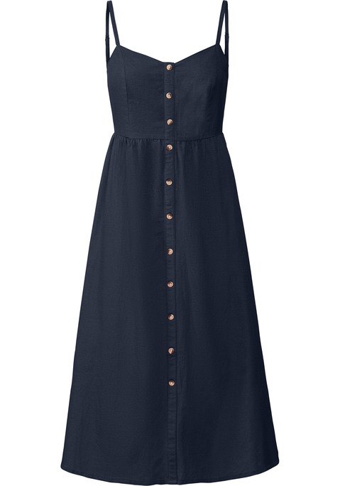 LASCANA Sommerkleid Damen marine Gr.34