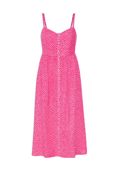 LASCANA Sommerkleid Damen pink-rosé bedruckt Gr.34