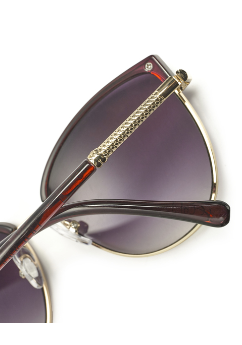 Bild: Sonnenbrille von LASCANA: Sonnenbrille von LASCANA. Vollrandrahmen aus Metall und Kunststoff. Brillensteg und Brillenbügel aus Metall. Getönte Kunststoffgläser mit 100% UV-Schutz.