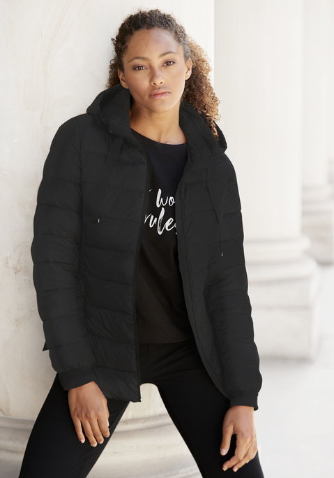 Bild: Steppjacke von LASCANA: Kapuzenjacke von Lascana aus 100%Polyester und die Wattierung ist auch aus 100%Polyester