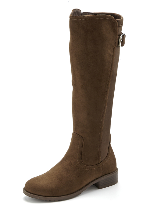 Bild: Stiefel von LASCANA: Obermaterial und Futter aus Textil. Decksohle aus Lederimitat. Laufsohle aus Synthetik.