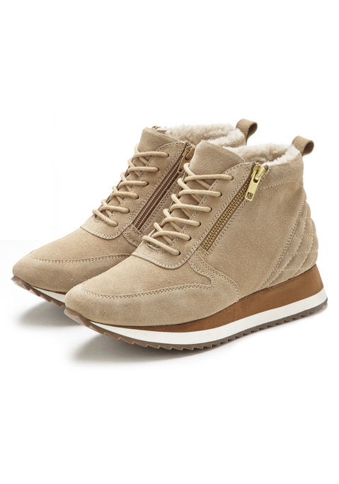 Stiefelette von LASCANA in beige