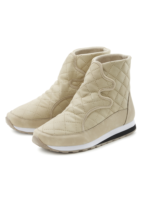 Bild: Stiefelette von LASCANA: Boots VEGAN von LASCANA. Obermaterial aus Lederimitat. Futter und Decksohle aus Textil. Laufsohle aus Synthetik.