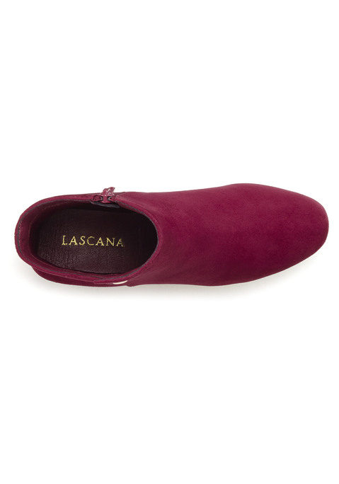 Bild: Stiefelette von LASCANA: Stiefelette VEGAN von LASCANA. Absatzhöhe ca. 5 cm. Obermaterial aus Microfaser. Futter und Decksohle aus Textil. Laufsohle aus Synthetik.