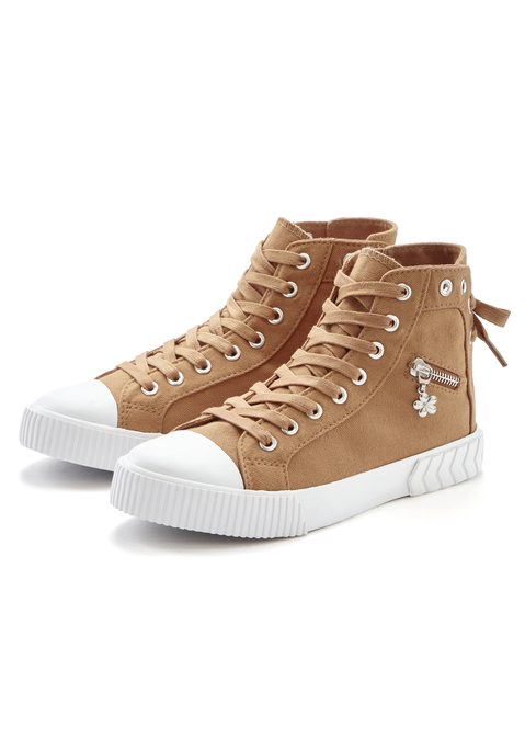 Bild: Stiefelette von LASCANA: VEGAN. Obermaterial, Futter und Decksohle aus Textil. Laufsohle aus Synthetik.