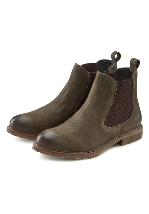 Stiefelette von LASCANA in olivgrün