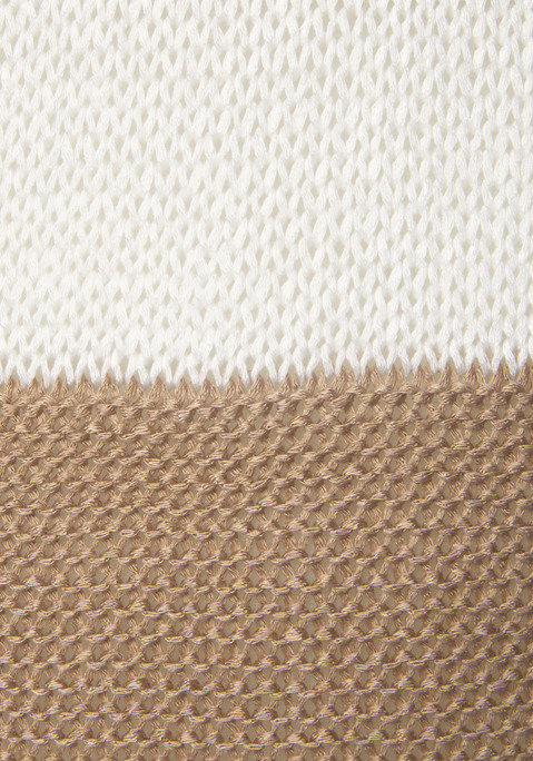 Bild: Streifenpullover von LASCANA: Pullover von Lascana mit modischen Blockstreifen. Lässige Form mit überschnittenen Schulter. Länge ca. 58 cm. Aus 100% Polyacryl.