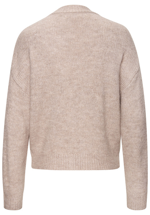 Bild: Strickjacke von LASCANA: Kombistarke Strickjacke von Lascana. Kurzer Schnitt mit markant gerippten Bündchen. Tiefer V-Ausschnitt und Knopfleiste. Überschnittene Schultern und lange Ärmel. Für einen entspannten Casual Look. Kuschelige Strickqualität.