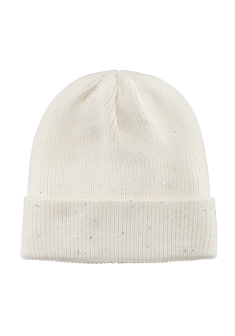 Bild: Strickmütze von LASCANA: Mütze mit Pailleten von LASCANA. Aus 40% Polyacryl, 30% Nylon und 30% Polyester.