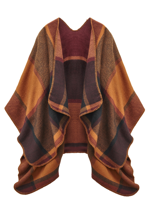 Bild: Strickponcho von LASCANA: Kuscheliger Poncho von LASCANA. Aus 100% Polyacryl. Maße (H/B): 155x150 cm.