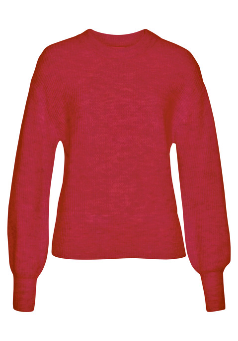 LASCANA Strickpullover Damen rot Gr.32/34