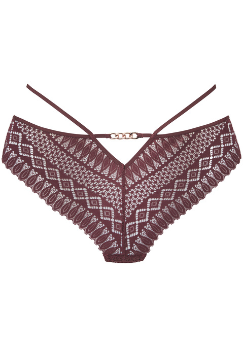 Bild: String von LASCANA: Verführerischer String aus dezent transparenter Spitze. Mit sexy Cut-Out, verführerischer Bänder-Optik und edlem Schmuckaccessoire in der vordere Mitte. Mit eingearbeitetem Baumwollzwickel. Passende BHs aus der gleichen Serie erhältlich. Mit Liebe & Leidenschaft in Hamburg kreiert. Hinweis: Die Schmuckteile am String sind nickelfrei. Aus 92% Polyamid, 8% Elasthan.